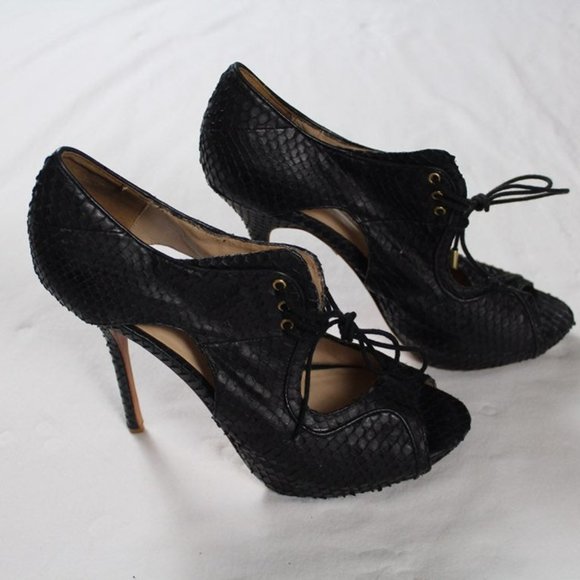 Pour le victoire real snake skin leather - Picture 2 of 7